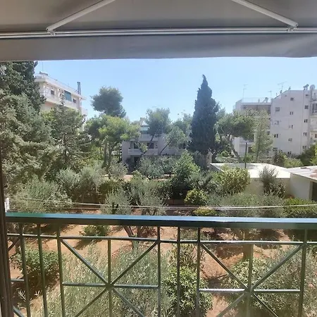 Quiet With A Large Balcony Near The Sea Athens